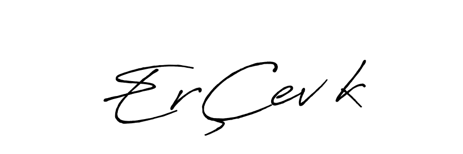 This is the best signature style for the ErÇevİk name. Also you like these signature font (Antro_Vectra_Bolder). Mix name signature. ErÇevİk signature style 7 images and pictures png