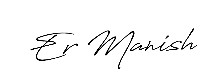 Similarly Antro_Vectra_Bolder is the best handwritten signature design. Signature creator online .You can use it as an online autograph creator for name Er Manish. Er Manish signature style 7 images and pictures png