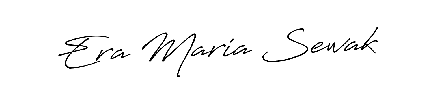 Make a beautiful signature design for name Era Maria Sewak. Use this online signature maker to create a handwritten signature for free. Era Maria Sewak signature style 7 images and pictures png