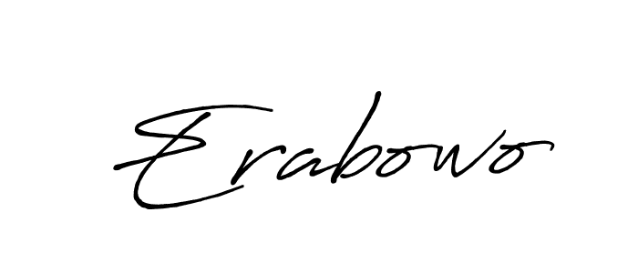Also You can easily find your signature by using the search form. We will create Erabowo name handwritten signature images for you free of cost using Antro_Vectra_Bolder sign style. Erabowo signature style 7 images and pictures png