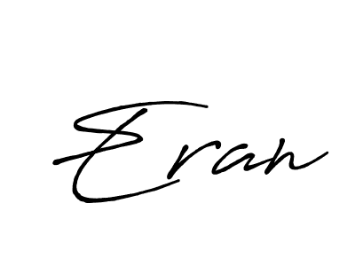 Once you've used our free online signature maker to create your best signature Antro_Vectra_Bolder style, it's time to enjoy all of the benefits that Eran name signing documents. Eran signature style 7 images and pictures png