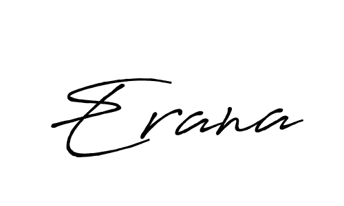 Make a beautiful signature design for name Erana. With this signature (Antro_Vectra_Bolder) style, you can create a handwritten signature for free. Erana signature style 7 images and pictures png