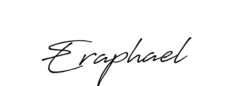 The best way (Antro_Vectra_Bolder) to make a short signature is to pick only two or three words in your name. The name Eraphael include a total of six letters. For converting this name. Eraphael signature style 7 images and pictures png