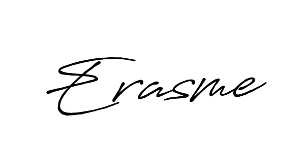 How to make Erasme signature? Antro_Vectra_Bolder is a professional autograph style. Create handwritten signature for Erasme name. Erasme signature style 7 images and pictures png