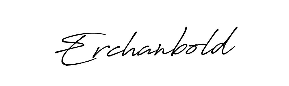 Erchanbold stylish signature style. Best Handwritten Sign (Antro_Vectra_Bolder) for my name. Handwritten Signature Collection Ideas for my name Erchanbold. Erchanbold signature style 7 images and pictures png