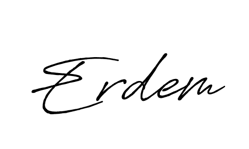Similarly Antro_Vectra_Bolder is the best handwritten signature design. Signature creator online .You can use it as an online autograph creator for name Erdem. Erdem signature style 7 images and pictures png