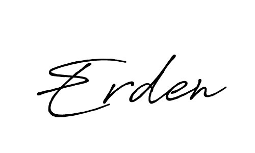 Best and Professional Signature Style for Erden. Antro_Vectra_Bolder Best Signature Style Collection. Erden signature style 7 images and pictures png