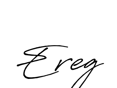 if you are searching for the best signature style for your name Ereg. so please give up your signature search. here we have designed multiple signature styles  using Antro_Vectra_Bolder. Ereg signature style 7 images and pictures png