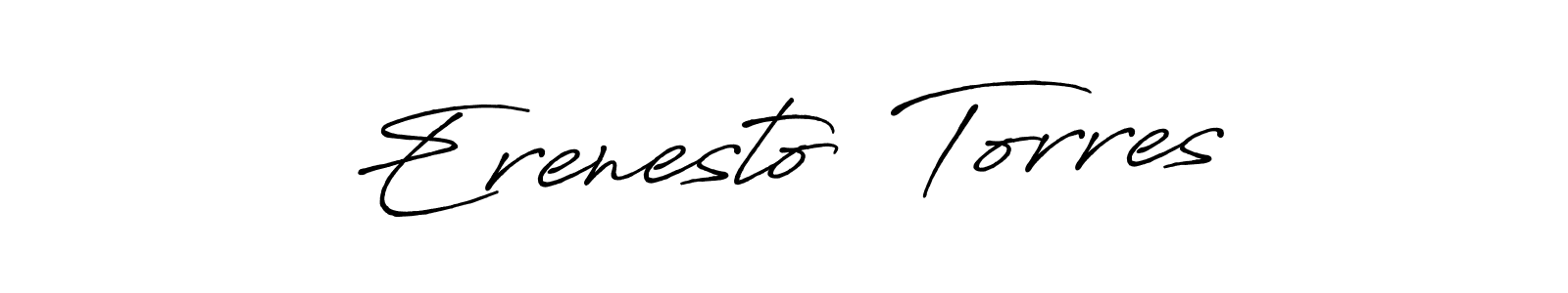 You can use this online signature creator to create a handwritten signature for the name Erenesto  Torres. This is the best online autograph maker. Erenesto  Torres signature style 7 images and pictures png