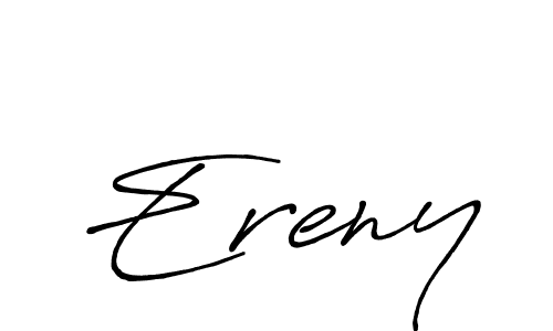 How to make Ereny name signature. Use Antro_Vectra_Bolder style for creating short signs online. This is the latest handwritten sign. Ereny signature style 7 images and pictures png