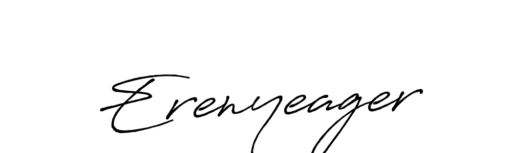 Design your own signature with our free online signature maker. With this signature software, you can create a handwritten (Antro_Vectra_Bolder) signature for name Erenyeager. Erenyeager signature style 7 images and pictures png