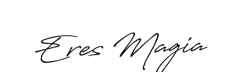 See photos of Eres Magia official signature by Spectra . Check more albums & portfolios. Read reviews & check more about Antro_Vectra_Bolder font. Eres Magia signature style 7 images and pictures png