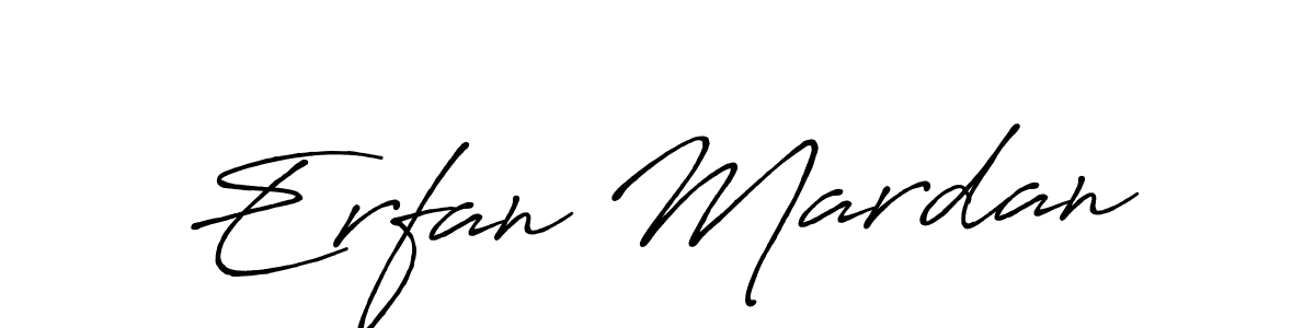 Antro_Vectra_Bolder is a professional signature style that is perfect for those who want to add a touch of class to their signature. It is also a great choice for those who want to make their signature more unique. Get Erfan Mardan name to fancy signature for free. Erfan Mardan signature style 7 images and pictures png