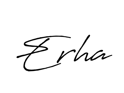 Make a beautiful signature design for name Erha. Use this online signature maker to create a handwritten signature for free. Erha signature style 7 images and pictures png