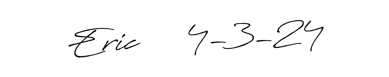 if you are searching for the best signature style for your name Eric     4-3-24. so please give up your signature search. here we have designed multiple signature styles  using Antro_Vectra_Bolder. Eric     4-3-24 signature style 7 images and pictures png