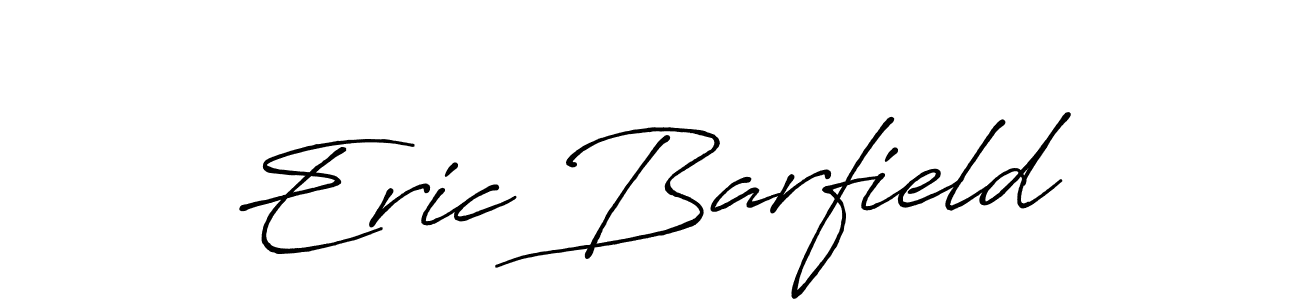 Create a beautiful signature design for name Eric Barfield. With this signature (Antro_Vectra_Bolder) fonts, you can make a handwritten signature for free. Eric Barfield signature style 7 images and pictures png