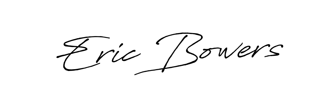 Design your own signature with our free online signature maker. With this signature software, you can create a handwritten (Antro_Vectra_Bolder) signature for name Eric Bowers. Eric Bowers signature style 7 images and pictures png