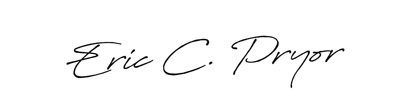 It looks lik you need a new signature style for name Eric C. Pryor. Design unique handwritten (Antro_Vectra_Bolder) signature with our free signature maker in just a few clicks. Eric C. Pryor signature style 7 images and pictures png