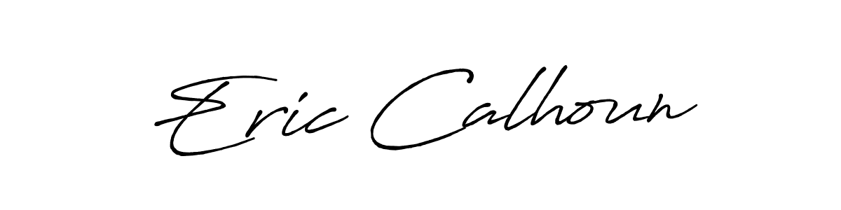 It looks lik you need a new signature style for name Eric Calhoun. Design unique handwritten (Antro_Vectra_Bolder) signature with our free signature maker in just a few clicks. Eric Calhoun signature style 7 images and pictures png