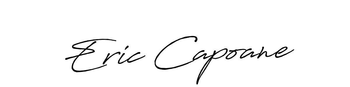 Also You can easily find your signature by using the search form. We will create Eric Capoane name handwritten signature images for you free of cost using Antro_Vectra_Bolder sign style. Eric Capoane signature style 7 images and pictures png