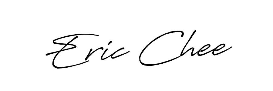 Eric Chee stylish signature style. Best Handwritten Sign (Antro_Vectra_Bolder) for my name. Handwritten Signature Collection Ideas for my name Eric Chee. Eric Chee signature style 7 images and pictures png