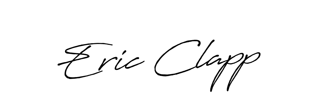 Eric Clapp stylish signature style. Best Handwritten Sign (Antro_Vectra_Bolder) for my name. Handwritten Signature Collection Ideas for my name Eric Clapp. Eric Clapp signature style 7 images and pictures png