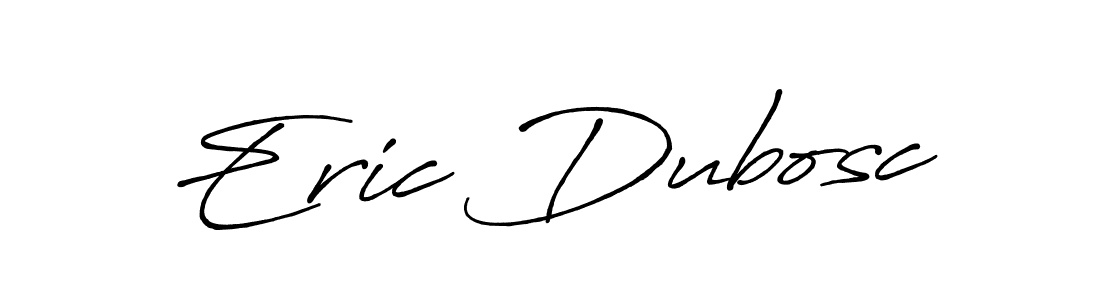 The best way (Antro_Vectra_Bolder) to make a short signature is to pick only two or three words in your name. The name Eric Dubosc include a total of six letters. For converting this name. Eric Dubosc signature style 7 images and pictures png