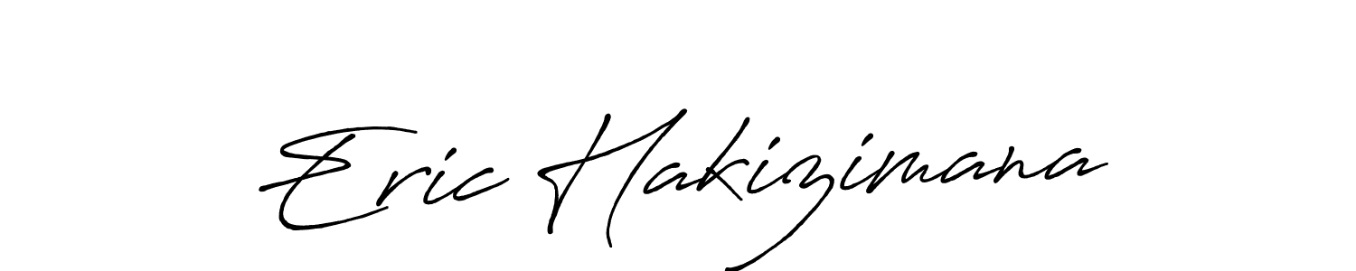 Design your own signature with our free online signature maker. With this signature software, you can create a handwritten (Antro_Vectra_Bolder) signature for name Eric Hakizimana. Eric Hakizimana signature style 7 images and pictures png