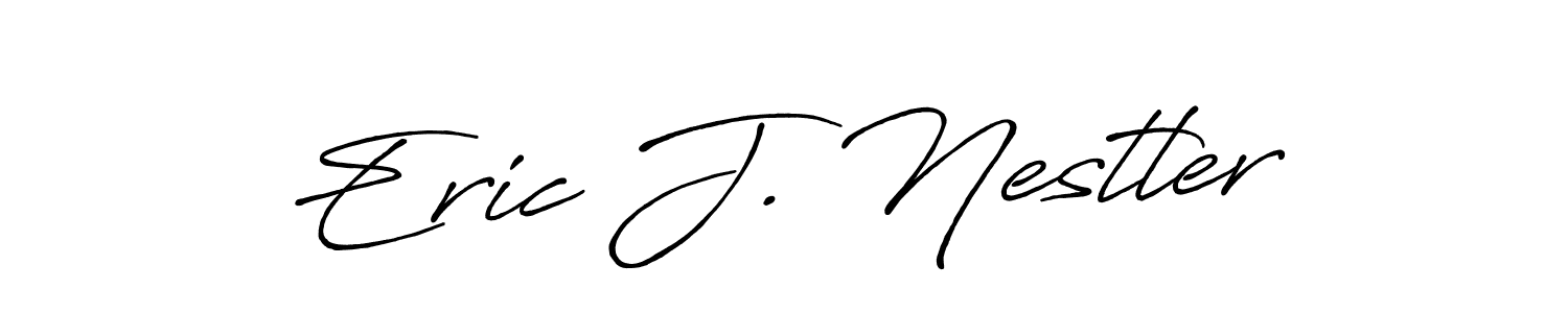 It looks lik you need a new signature style for name Eric J. Nestler. Design unique handwritten (Antro_Vectra_Bolder) signature with our free signature maker in just a few clicks. Eric J. Nestler signature style 7 images and pictures png