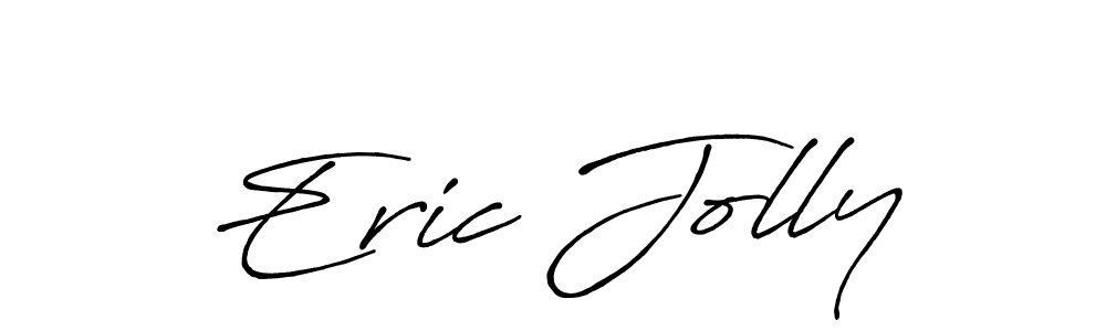 Create a beautiful signature design for name Eric Jolly. With this signature (Antro_Vectra_Bolder) fonts, you can make a handwritten signature for free. Eric Jolly signature style 7 images and pictures png
