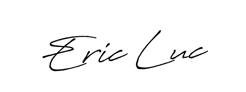 Make a short Eric Luc signature style. Manage your documents anywhere anytime using Antro_Vectra_Bolder. Create and add eSignatures, submit forms, share and send files easily. Eric Luc signature style 7 images and pictures png