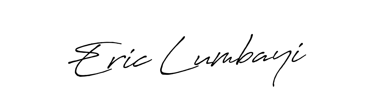 Once you've used our free online signature maker to create your best signature Antro_Vectra_Bolder style, it's time to enjoy all of the benefits that Eric Lumbayi name signing documents. Eric Lumbayi signature style 7 images and pictures png