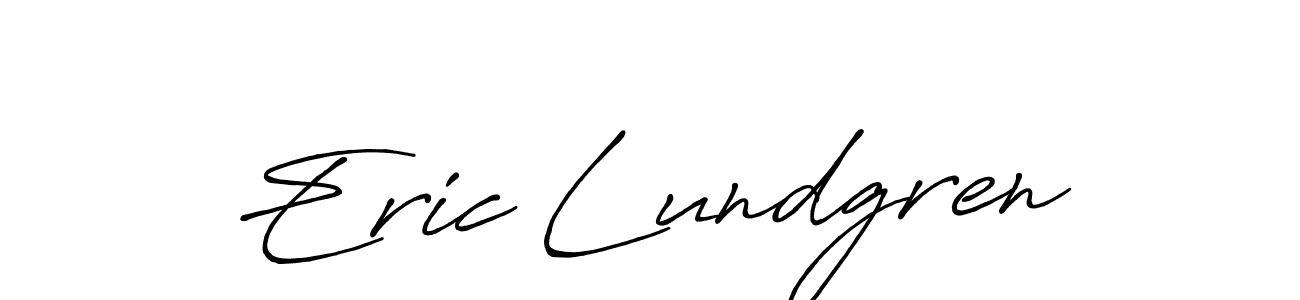 Eric Lundgren stylish signature style. Best Handwritten Sign (Antro_Vectra_Bolder) for my name. Handwritten Signature Collection Ideas for my name Eric Lundgren. Eric Lundgren signature style 7 images and pictures png