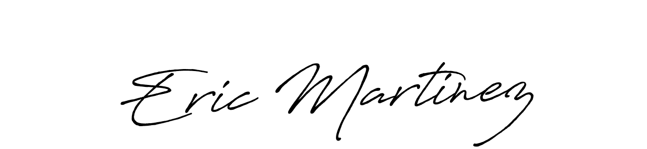 Use a signature maker to create a handwritten signature online. With this signature software, you can design (Antro_Vectra_Bolder) your own signature for name Eric Martinez. Eric Martinez signature style 7 images and pictures png