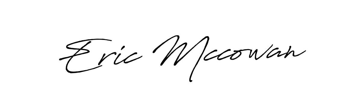 Design your own signature with our free online signature maker. With this signature software, you can create a handwritten (Antro_Vectra_Bolder) signature for name Eric Mccowan. Eric Mccowan signature style 7 images and pictures png