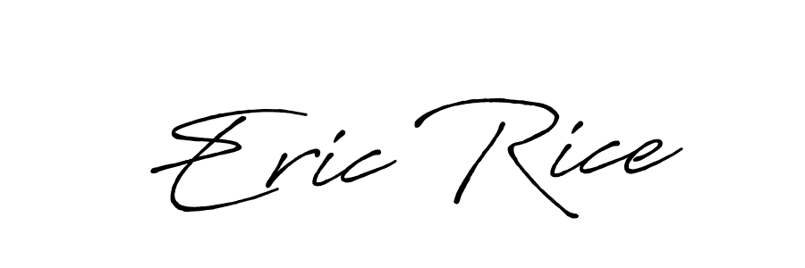 The best way (Antro_Vectra_Bolder) to make a short signature is to pick only two or three words in your name. The name Eric Rice include a total of six letters. For converting this name. Eric Rice signature style 7 images and pictures png