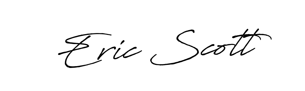 How to make Eric Scott name signature. Use Antro_Vectra_Bolder style for creating short signs online. This is the latest handwritten sign. Eric Scott signature style 7 images and pictures png