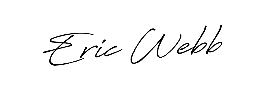 Make a beautiful signature design for name Eric Webb. With this signature (Antro_Vectra_Bolder) style, you can create a handwritten signature for free. Eric Webb signature style 7 images and pictures png