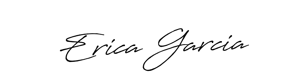 You should practise on your own different ways (Antro_Vectra_Bolder) to write your name (Erica Garcia) in signature. don't let someone else do it for you. Erica Garcia signature style 7 images and pictures png