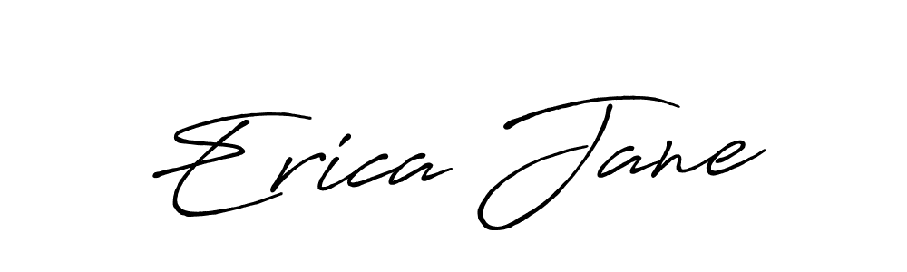 Similarly Antro_Vectra_Bolder is the best handwritten signature design. Signature creator online .You can use it as an online autograph creator for name Erica Jane. Erica Jane signature style 7 images and pictures png