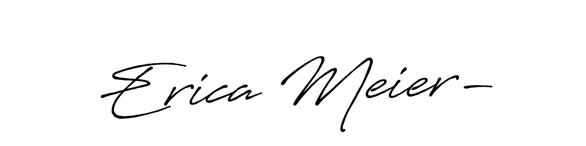 How to Draw Erica Meier- signature style? Antro_Vectra_Bolder is a latest design signature styles for name Erica Meier-. Erica Meier- signature style 7 images and pictures png