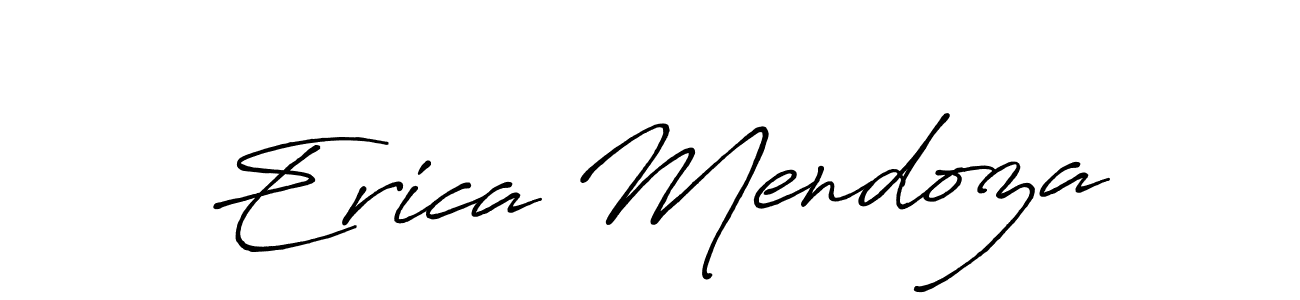 Design your own signature with our free online signature maker. With this signature software, you can create a handwritten (Antro_Vectra_Bolder) signature for name Erica Mendoza. Erica Mendoza signature style 7 images and pictures png