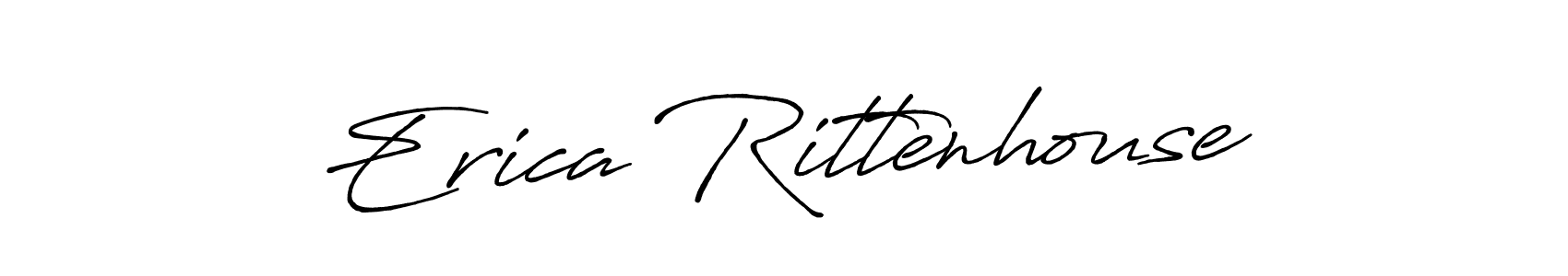 Erica Rittenhouse stylish signature style. Best Handwritten Sign (Antro_Vectra_Bolder) for my name. Handwritten Signature Collection Ideas for my name Erica Rittenhouse. Erica Rittenhouse signature style 7 images and pictures png