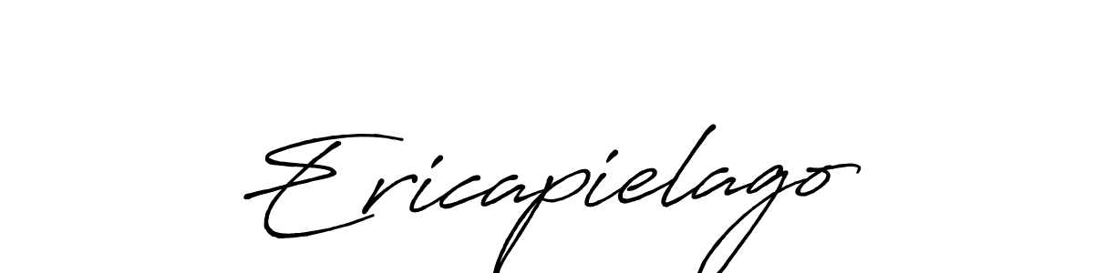 if you are searching for the best signature style for your name Ericapielago. so please give up your signature search. here we have designed multiple signature styles  using Antro_Vectra_Bolder. Ericapielago signature style 7 images and pictures png