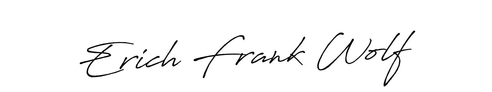 How to Draw Erich Frank Wolf signature style? Antro_Vectra_Bolder is a latest design signature styles for name Erich Frank Wolf. Erich Frank Wolf signature style 7 images and pictures png