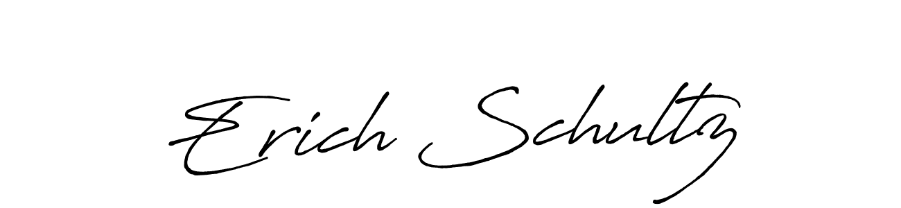 Similarly Antro_Vectra_Bolder is the best handwritten signature design. Signature creator online .You can use it as an online autograph creator for name Erich Schultz. Erich Schultz signature style 7 images and pictures png