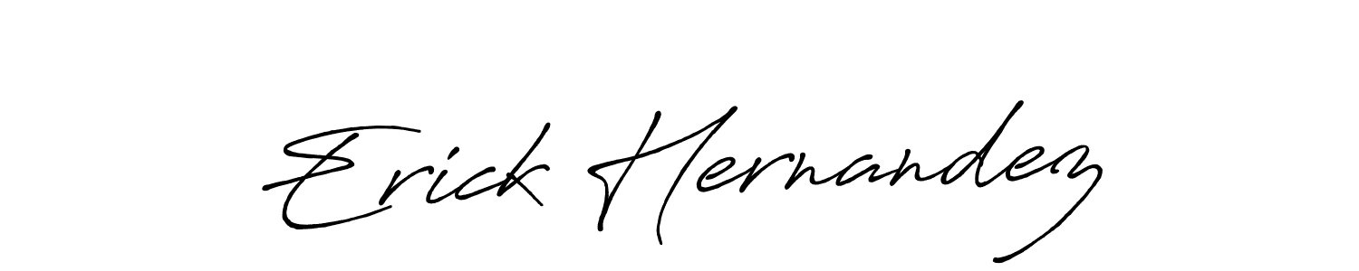 Antro_Vectra_Bolder is a professional signature style that is perfect for those who want to add a touch of class to their signature. It is also a great choice for those who want to make their signature more unique. Get Erick Hernandez name to fancy signature for free. Erick Hernandez signature style 7 images and pictures png