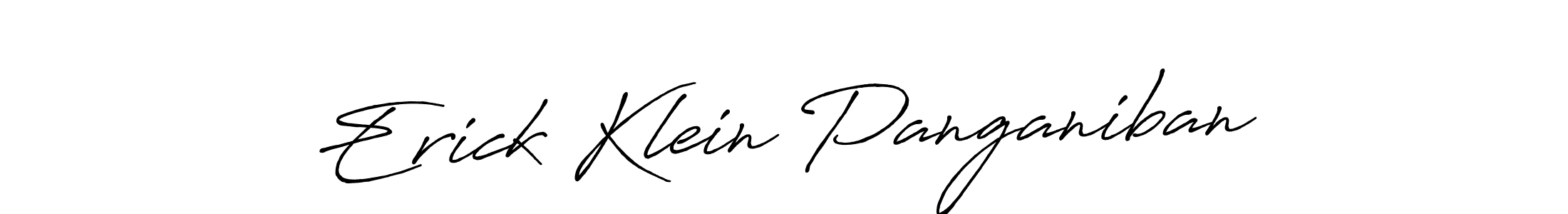 It looks lik you need a new signature style for name Erick Klein Panganiban. Design unique handwritten (Antro_Vectra_Bolder) signature with our free signature maker in just a few clicks. Erick Klein Panganiban signature style 7 images and pictures png