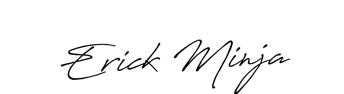 See photos of Erick Minja official signature by Spectra . Check more albums & portfolios. Read reviews & check more about Antro_Vectra_Bolder font. Erick Minja signature style 7 images and pictures png
