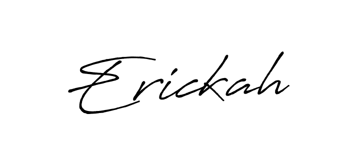 if you are searching for the best signature style for your name Erickah. so please give up your signature search. here we have designed multiple signature styles  using Antro_Vectra_Bolder. Erickah signature style 7 images and pictures png